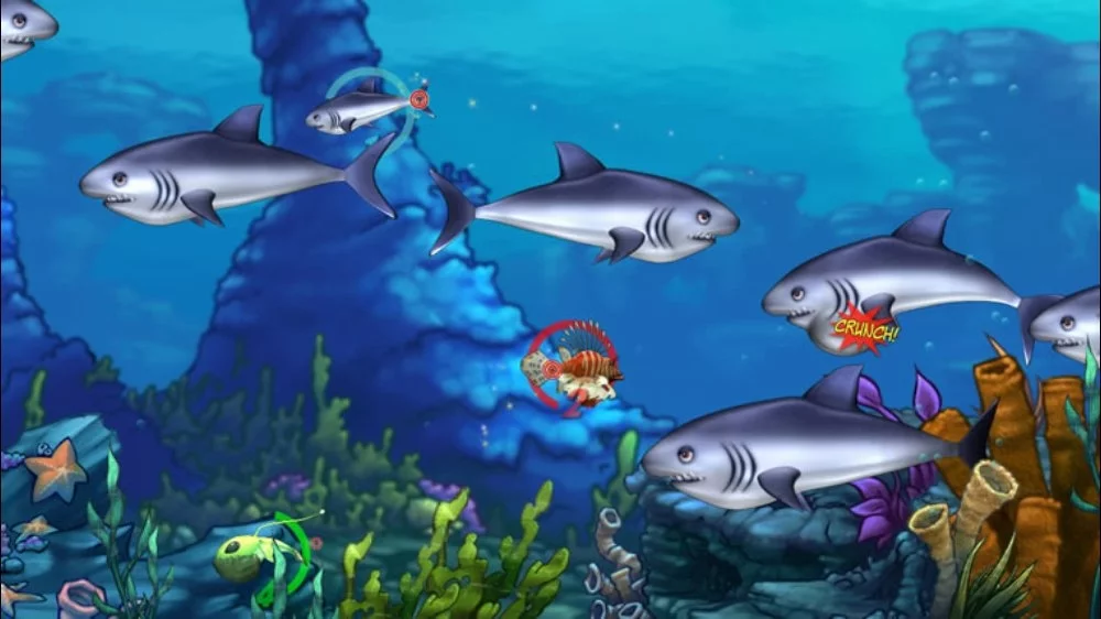 Изображение игры: Feeding Frenzy 2