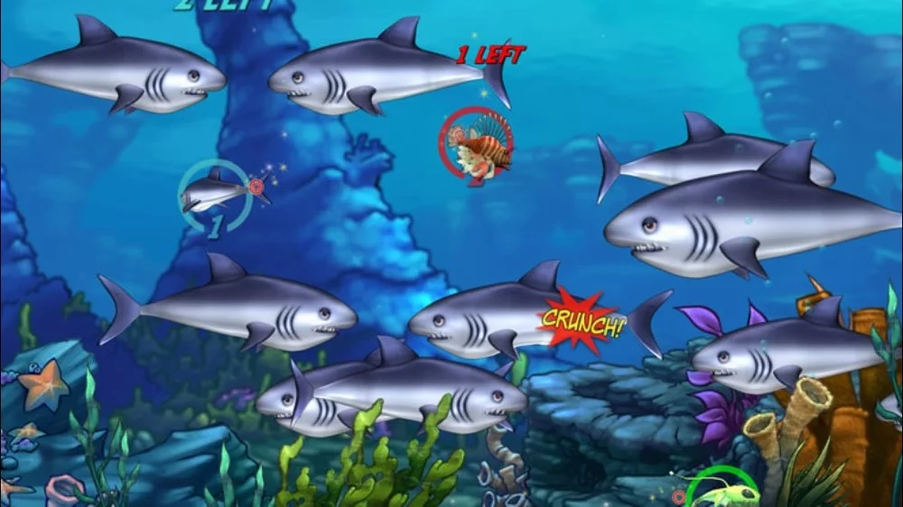 Изображение игры: Feeding Frenzy 2