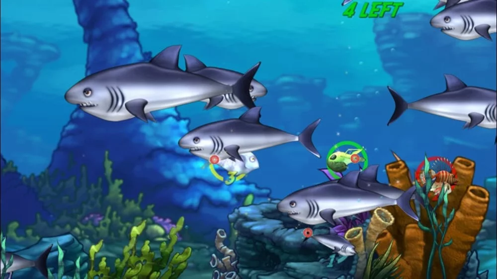 Изображение игры: Feeding Frenzy 2