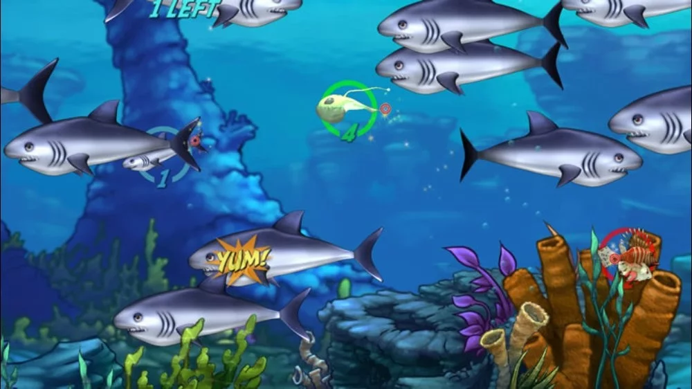 Изображение игры: Feeding Frenzy 2