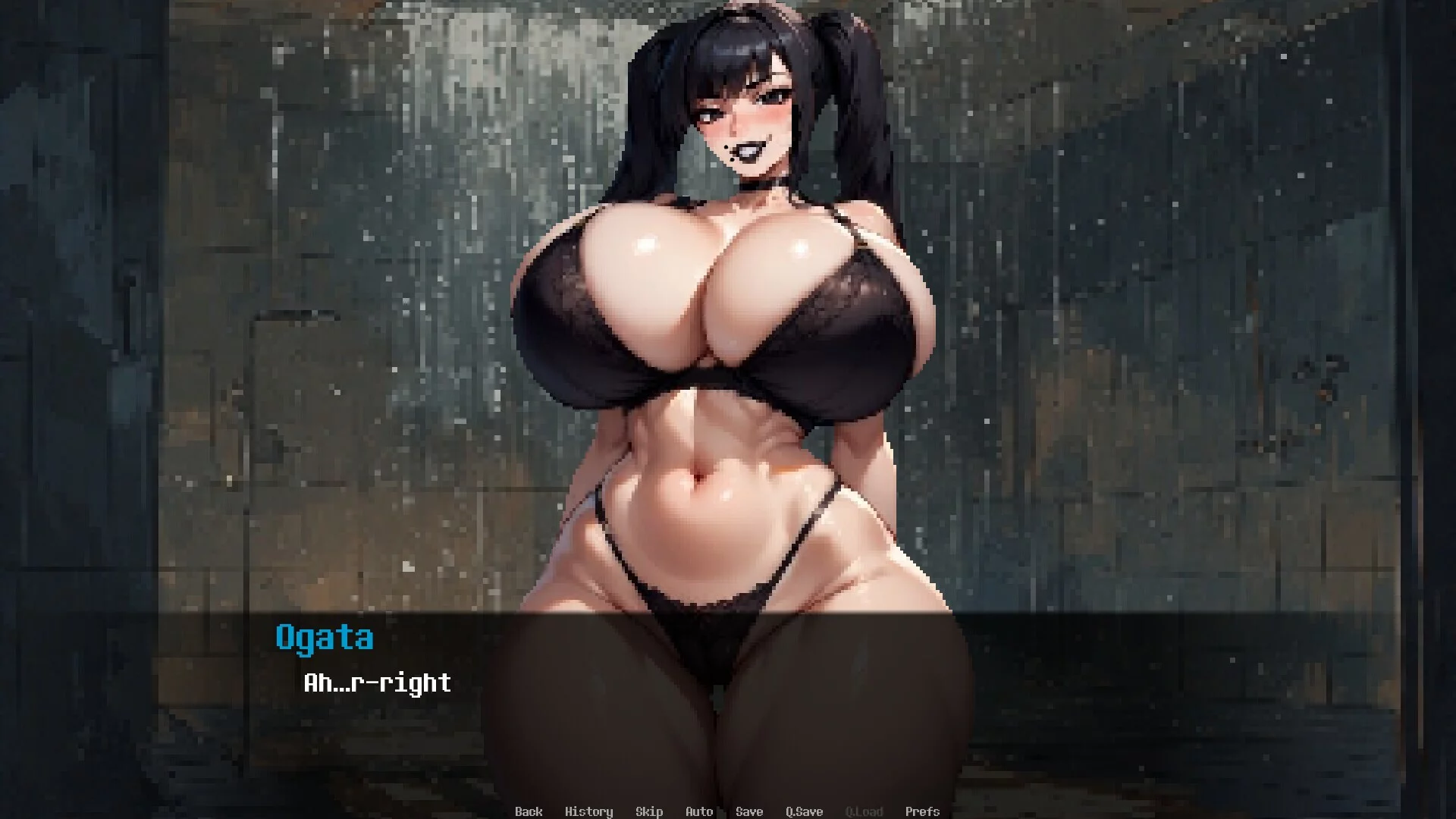 Изображение игры: Dominated by: Yandere Goth Idol Sister