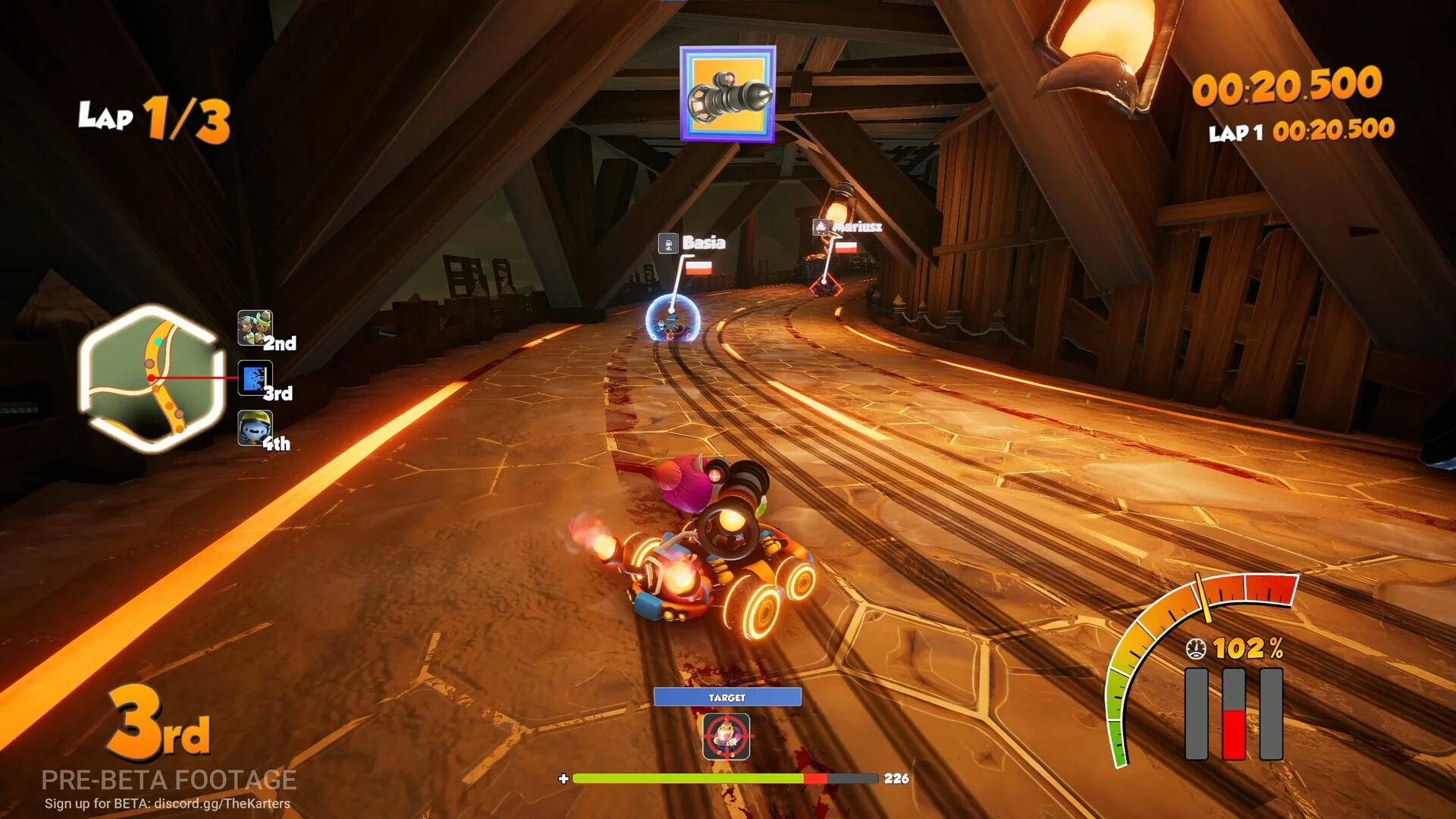 Изображение игры: The Karters 2: Turbo Charged