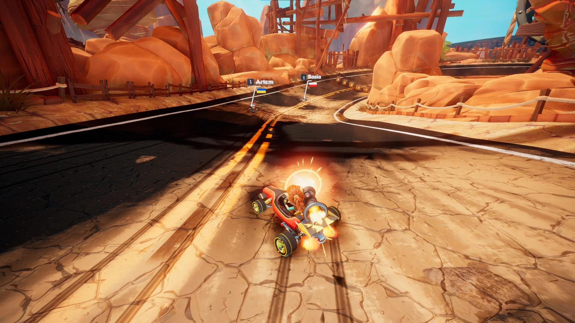 Изображение игры: The Karters 2: Turbo Charged