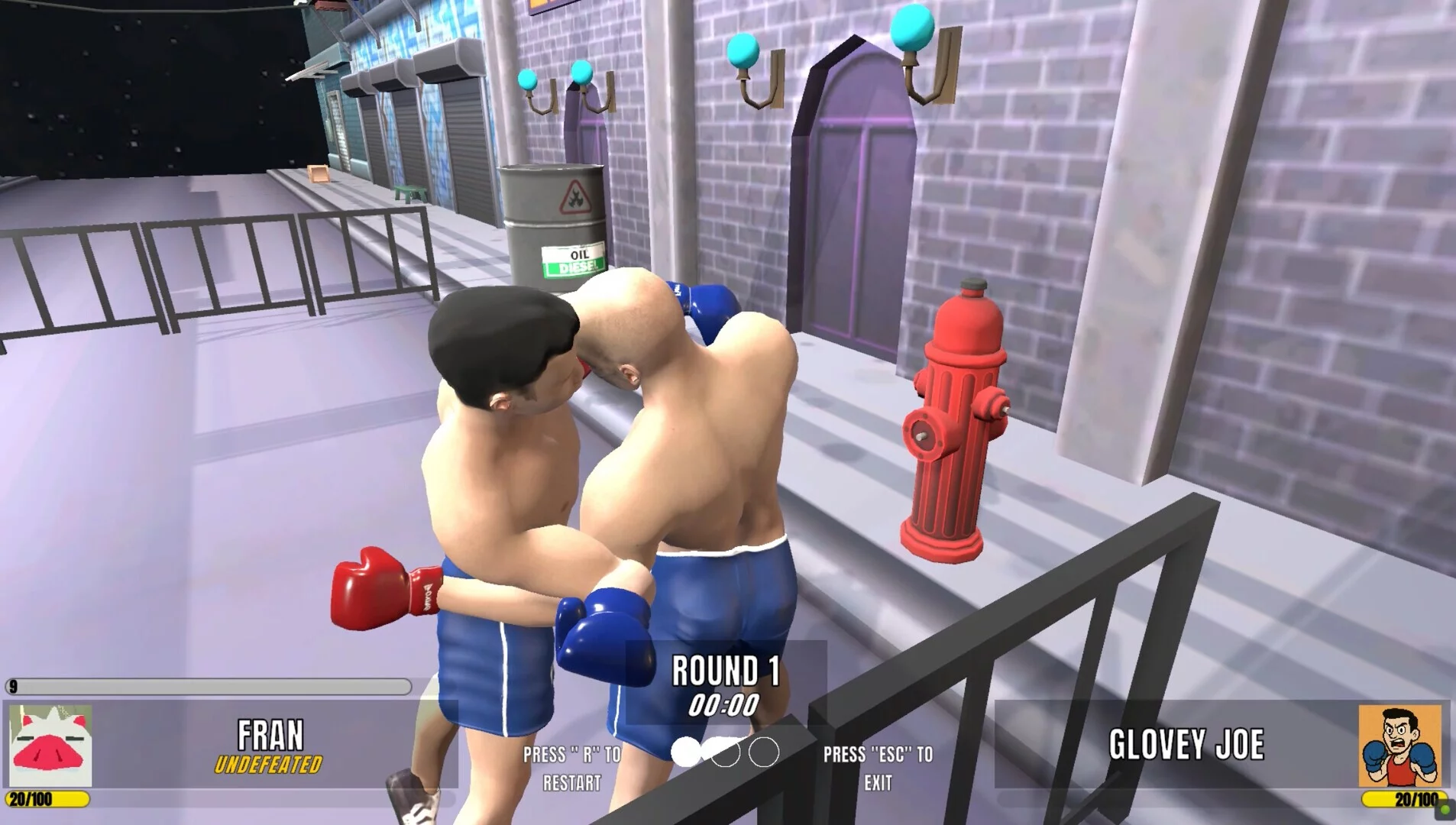 Изображение игры: Ragdoll Boxing Multiplayer