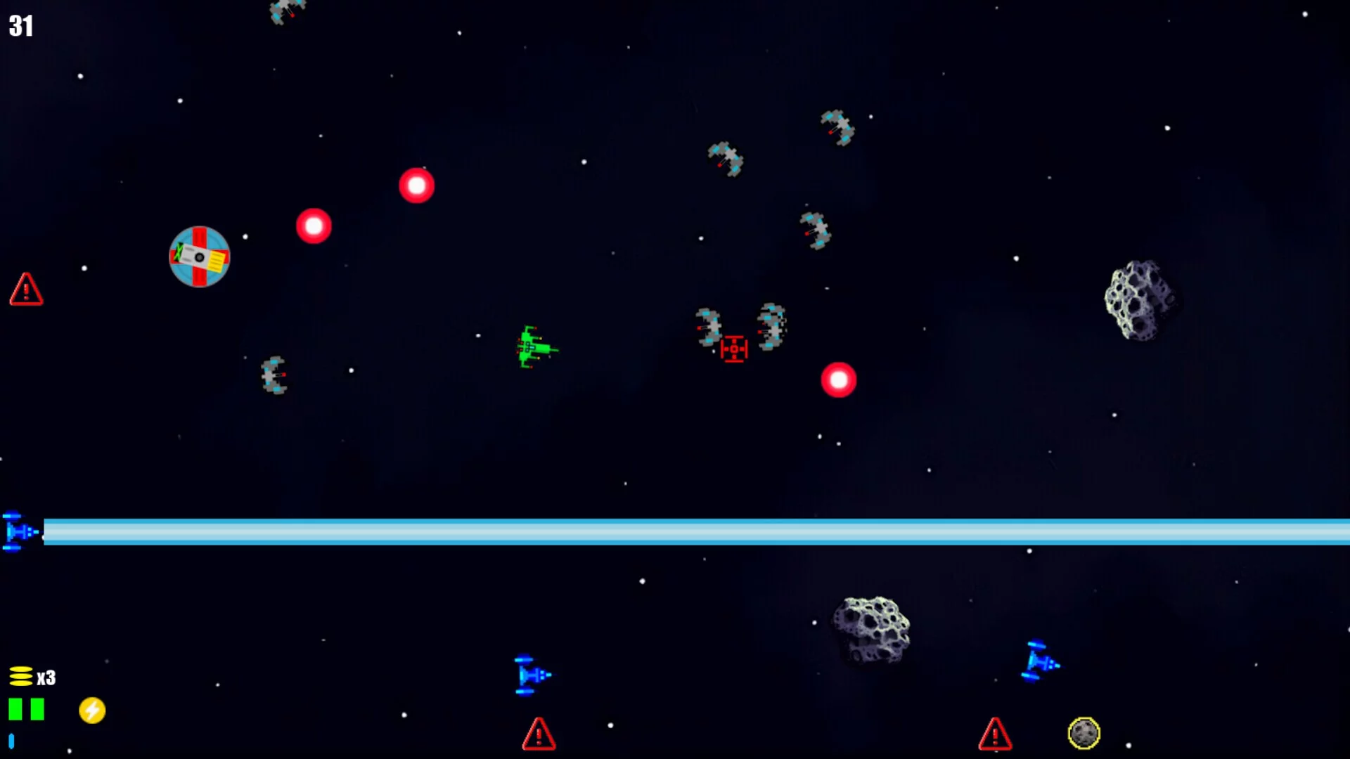 Изображение игры: Warp Commander