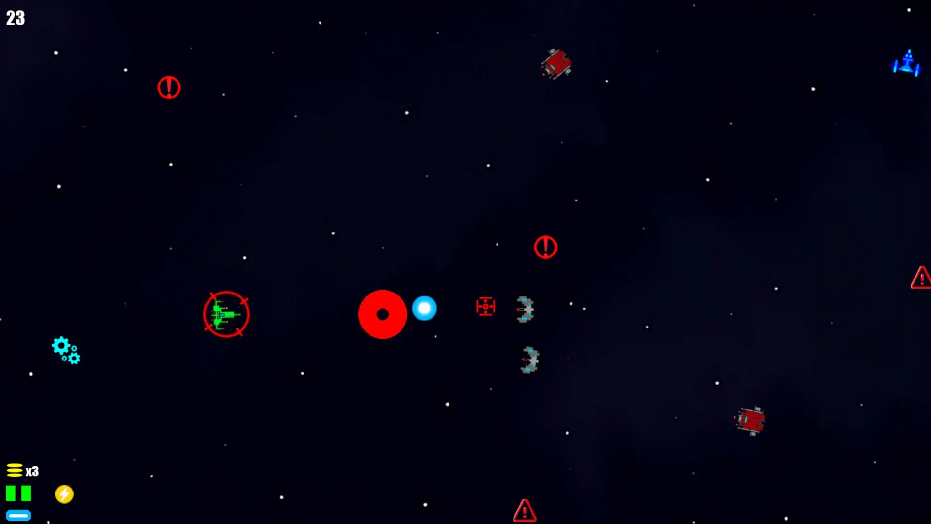 Изображение игры: Warp Commander