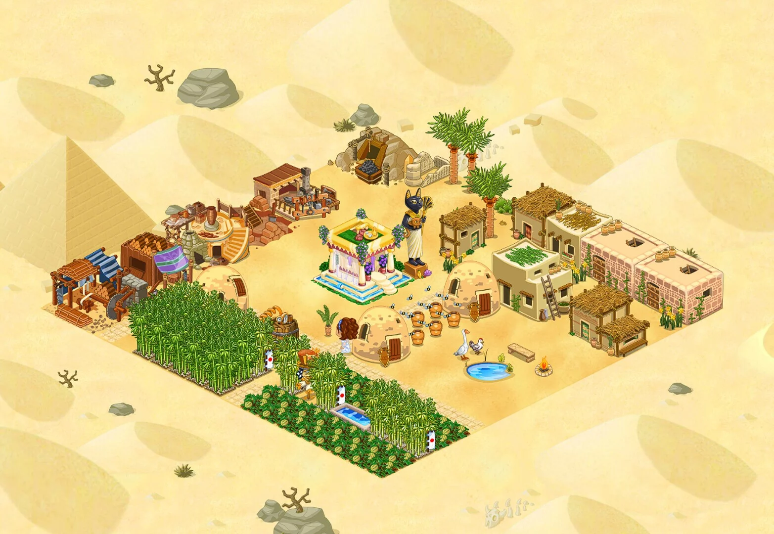Изображение игры: PyramidValley: Reborn