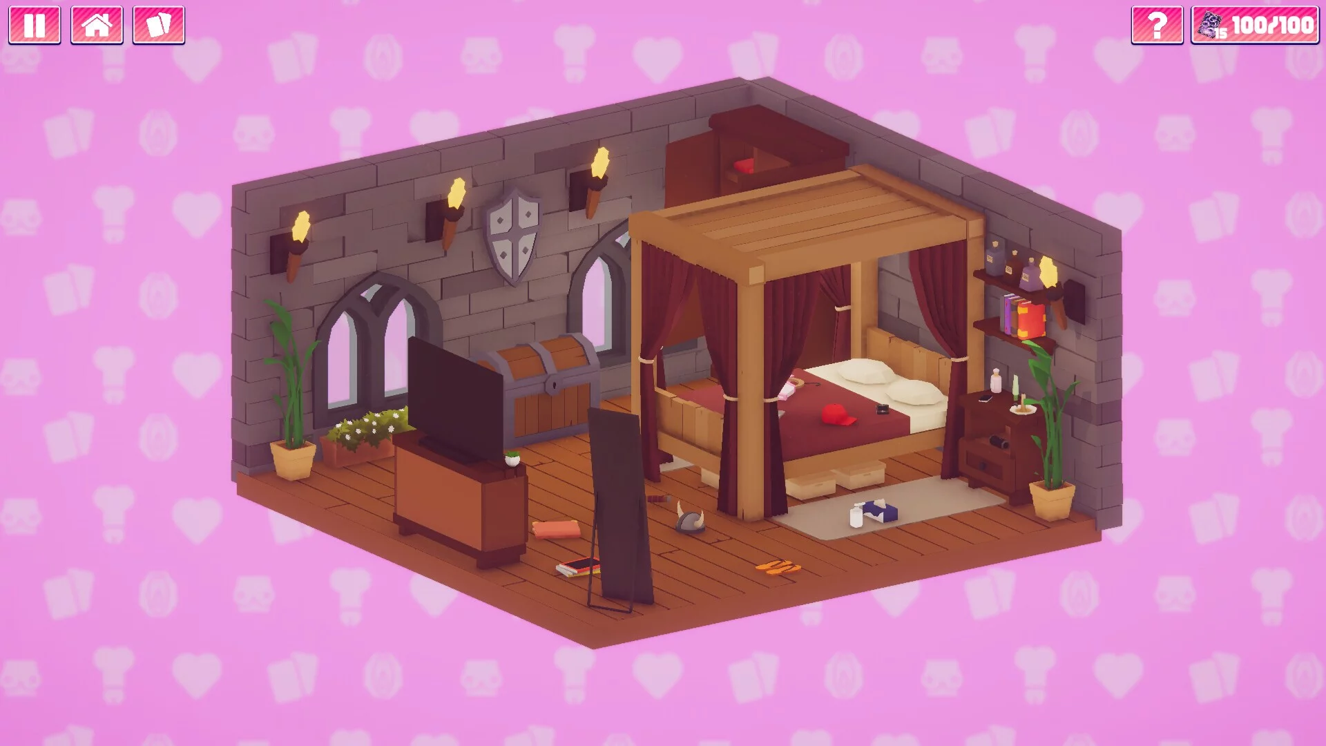 Изображение игры: Where's My Hentai Deck? Castle Hunt