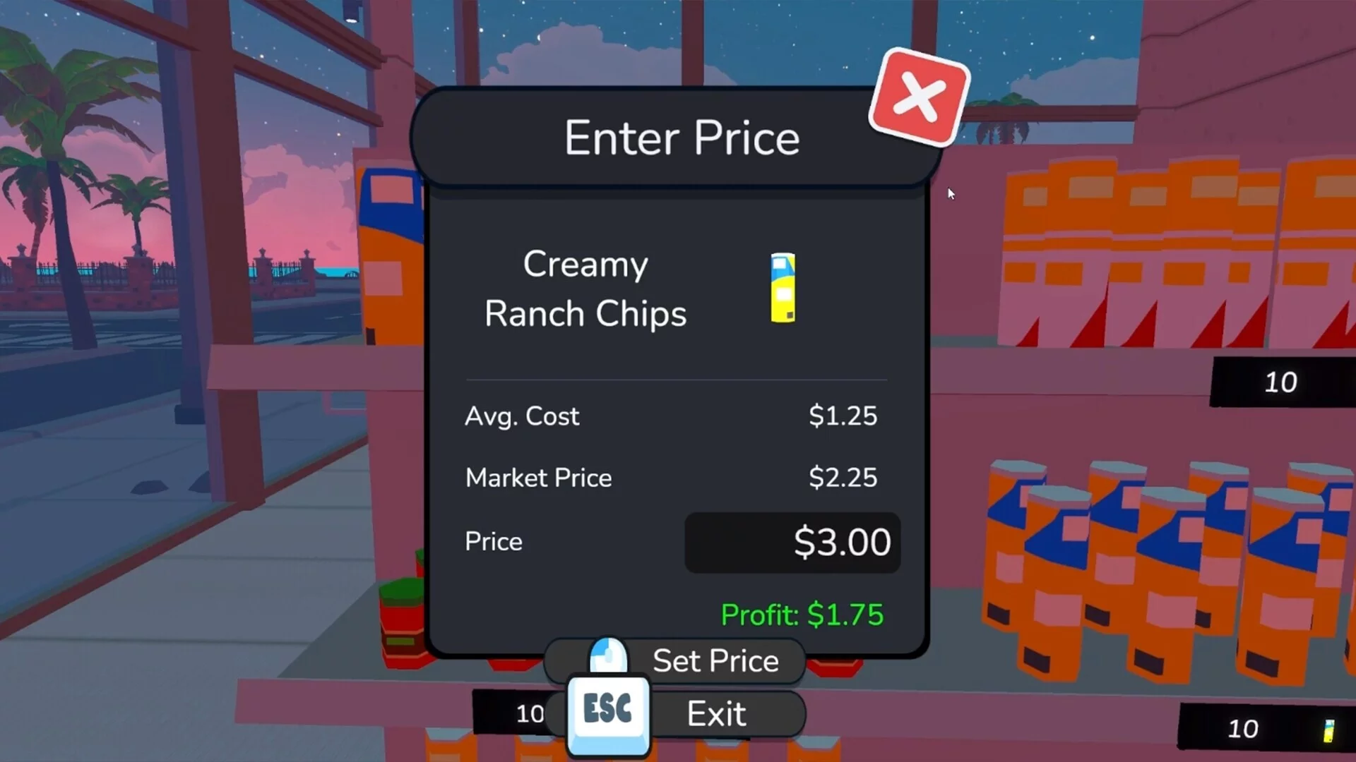 Изображение игры: Island Supermarket Simulator