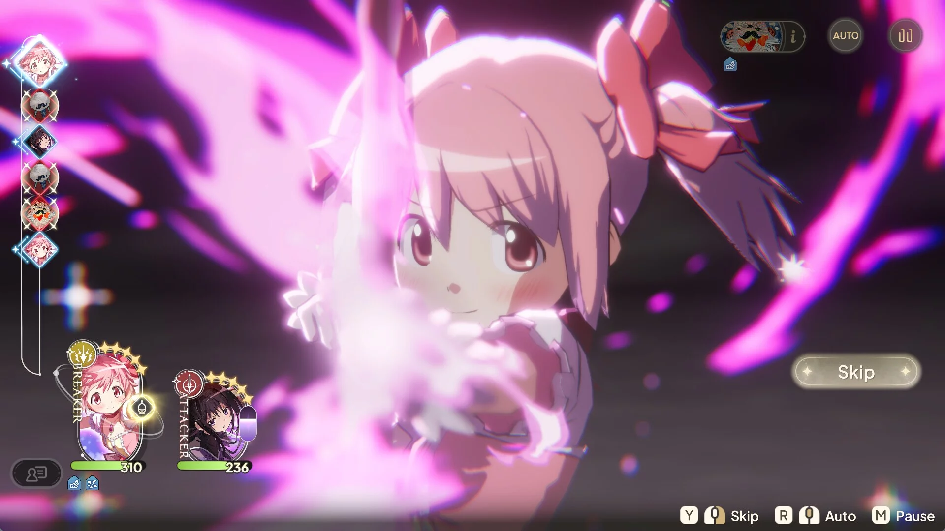 Изображение игры: Madoka Magica Magia Exedra