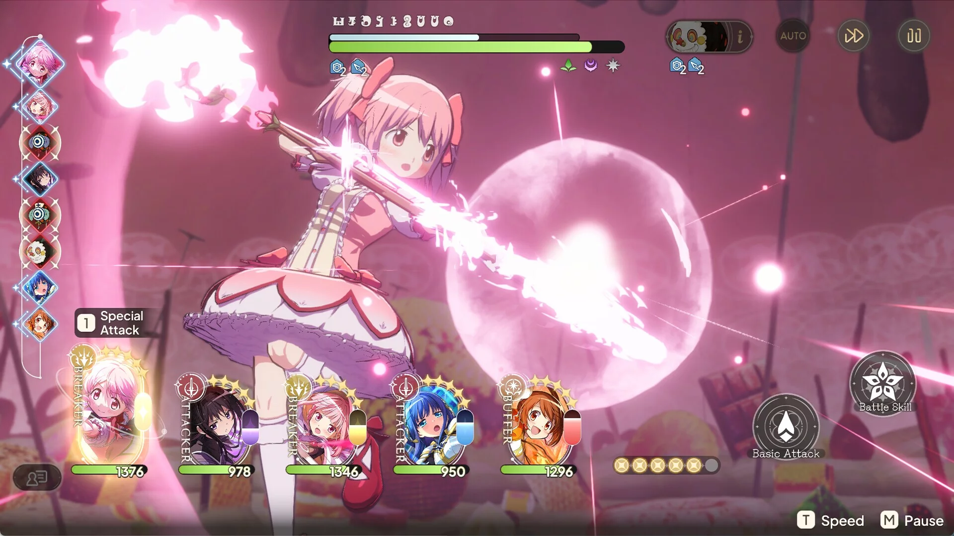 Изображение игры: Madoka Magica Magia Exedra