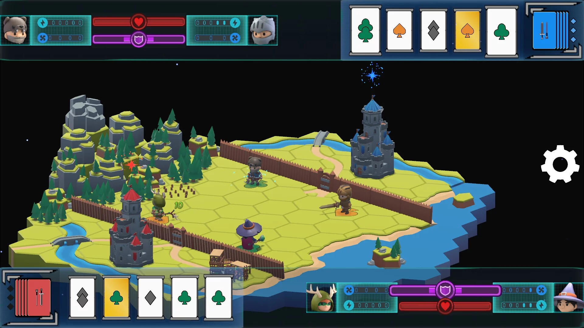 Изображение игры: Fatebound Cards: Sundering Cities
