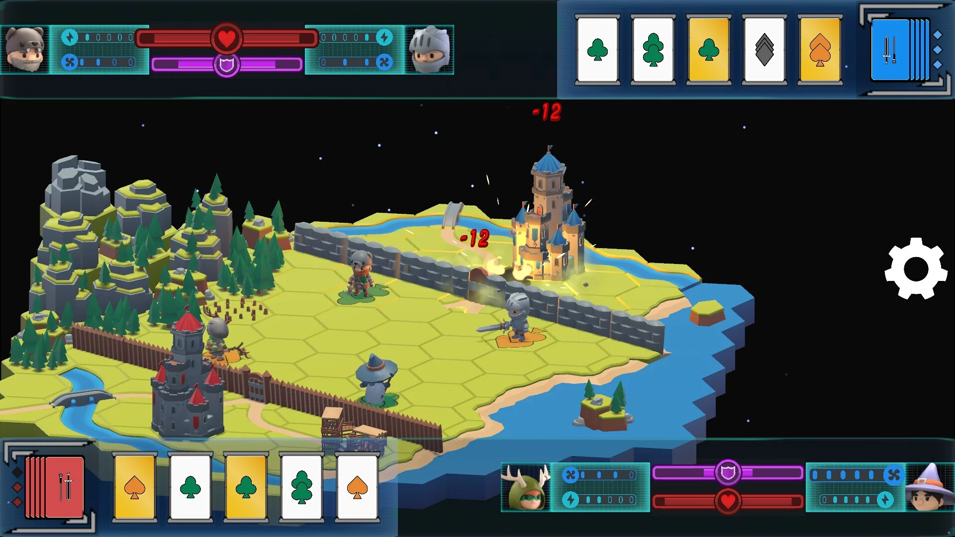 Изображение игры: Fatebound Cards: Sundering Cities