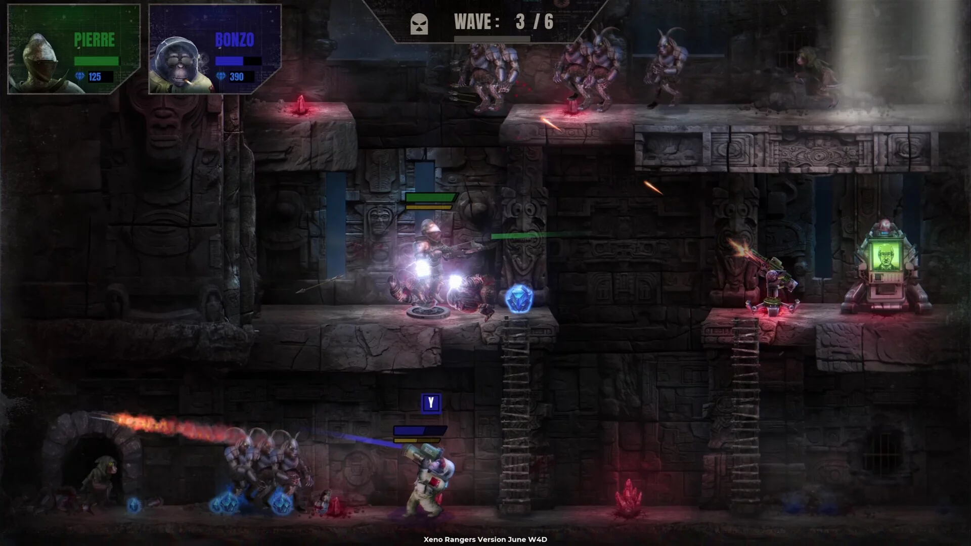 Изображение игры: Xeno Rangers