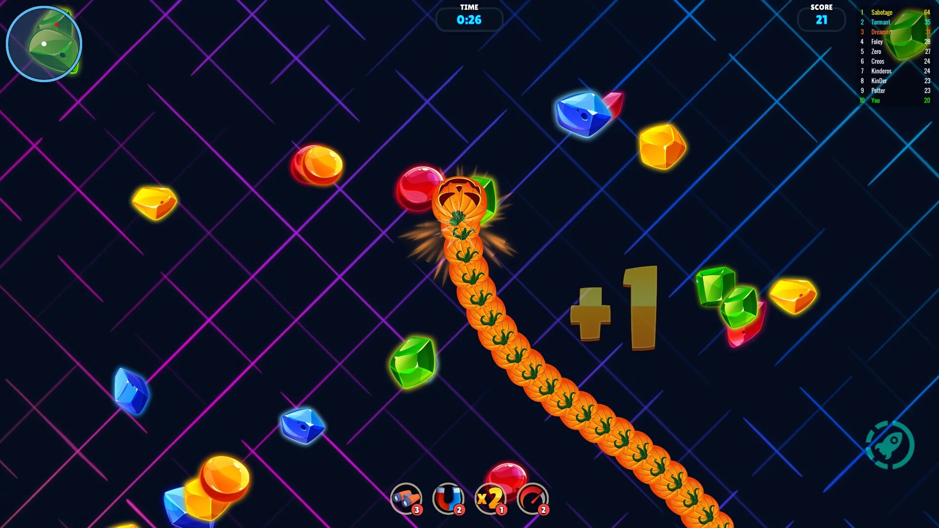 Изображение игры: Worm Wars
