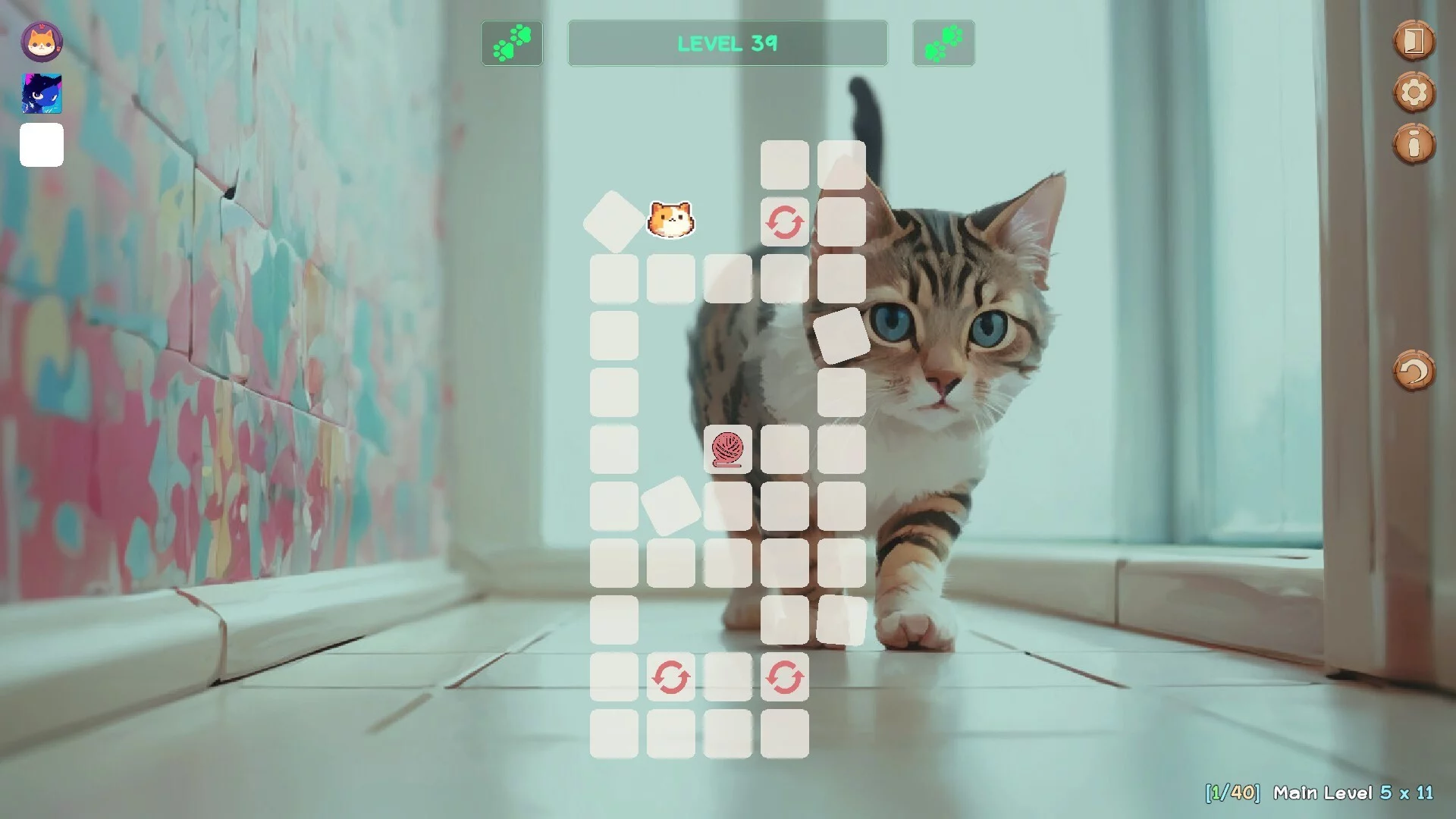 Изображение игры: Meow Path 2