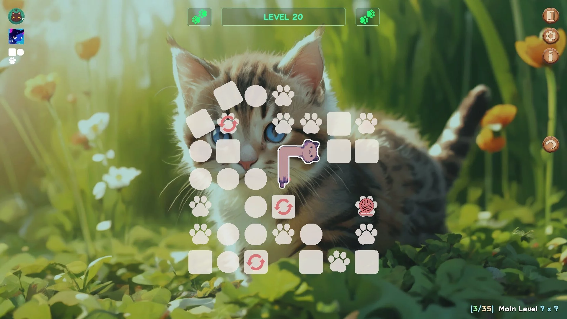 Изображение игры: Meow Path 2