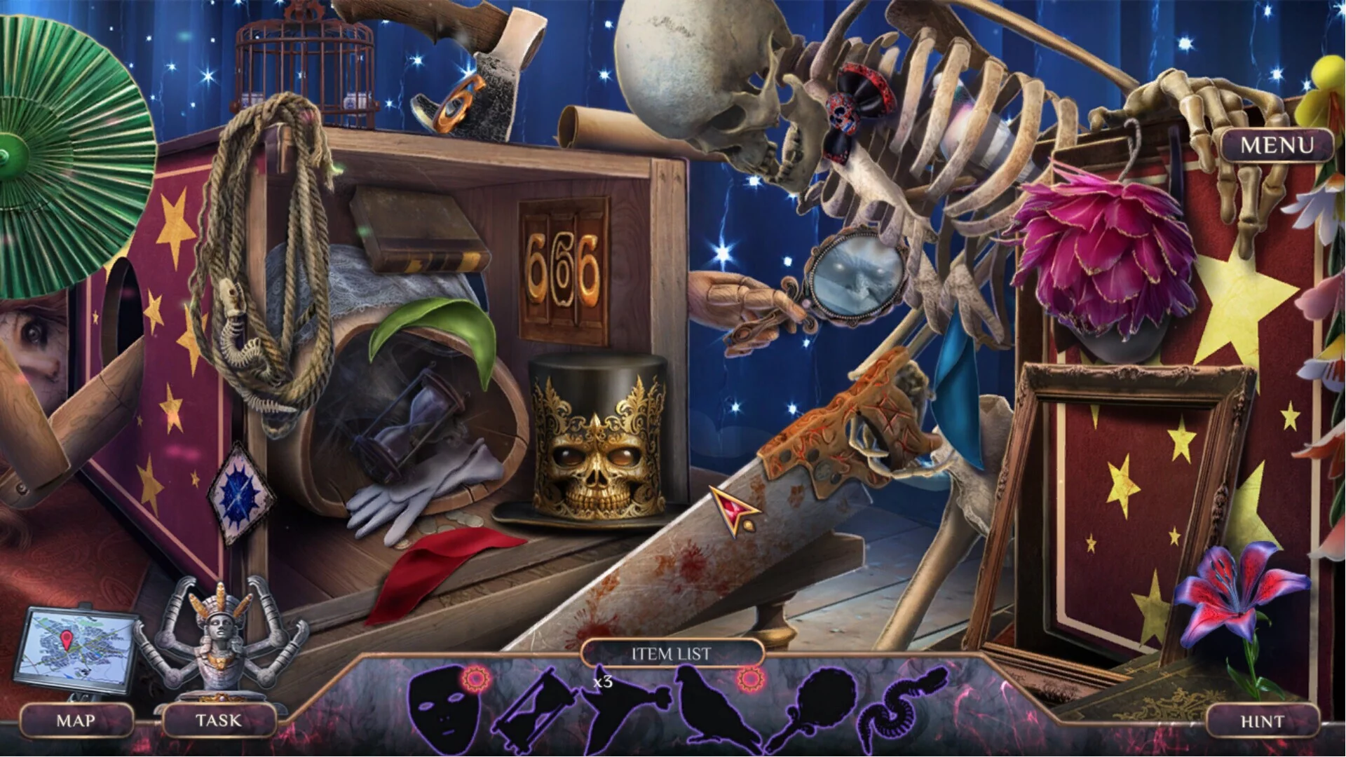 Изображение игры: Paranormal Files: Fatal Flaw Collector's Edition