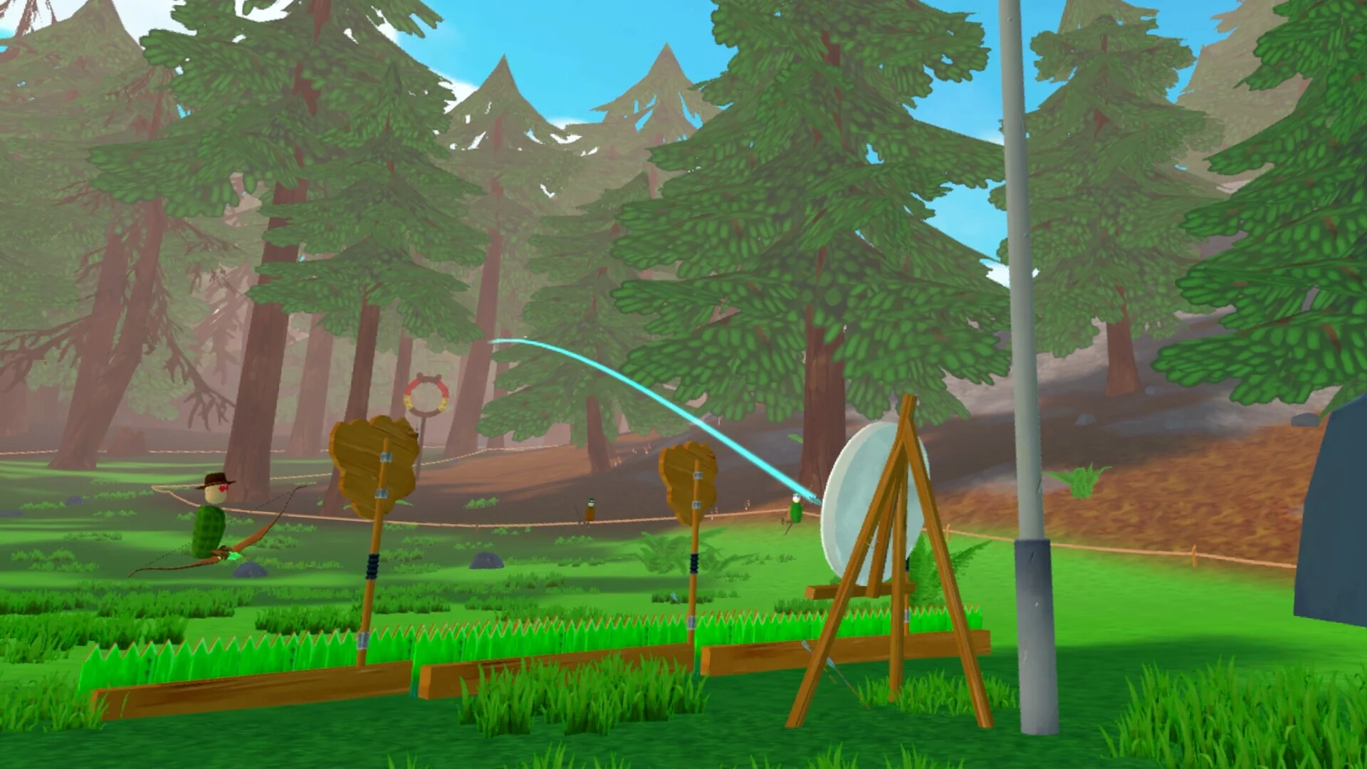 Изображение игры: Bow Course - Archery Golf