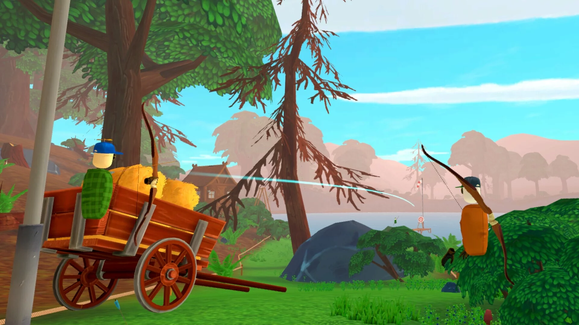 Изображение игры: Bow Course - Archery Golf