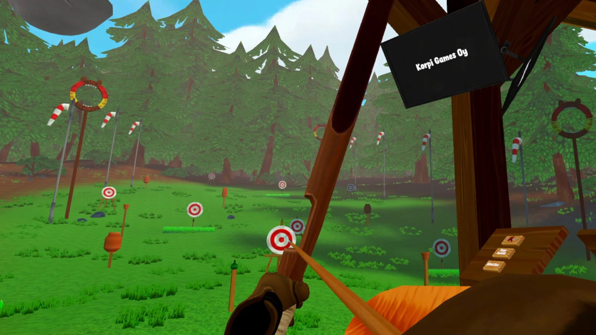 Изображение игры: Bow Course - Archery Golf