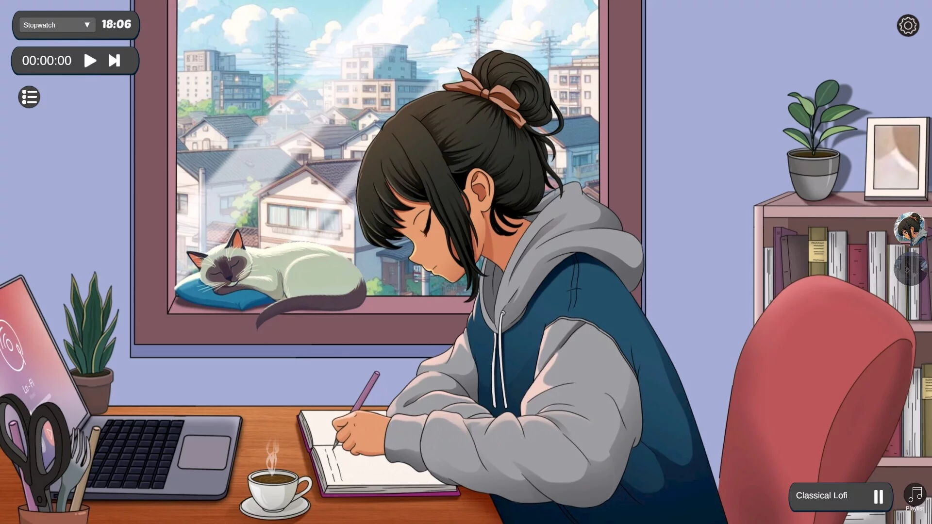 Изображение игры: Study With Me: Lofi Vibes