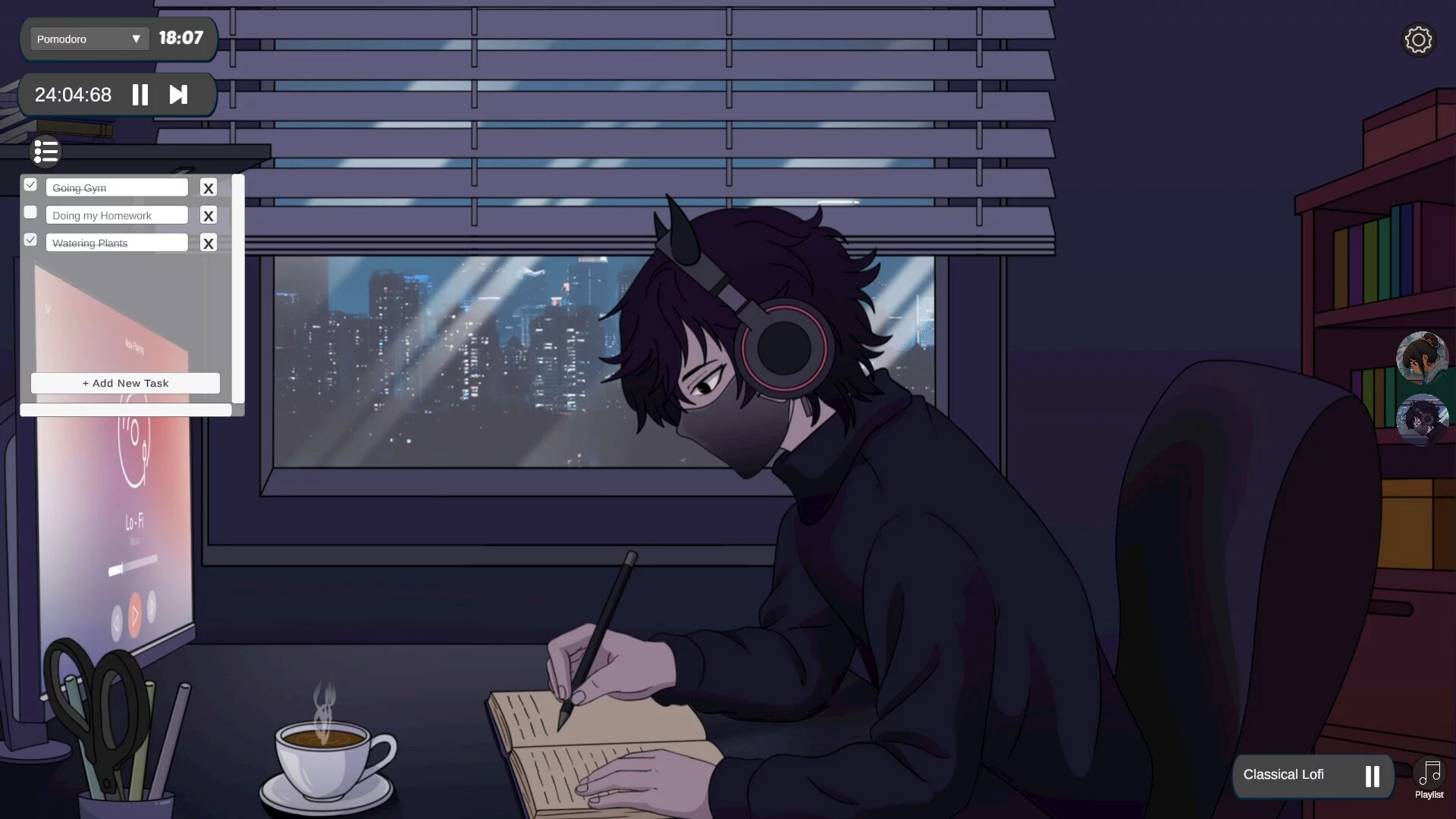 Изображение игры: Study With Me: Lofi Vibes
