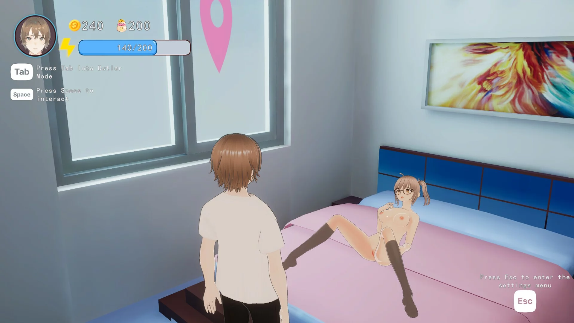Изображение игры: Lustful Butler And Charming Sisters
