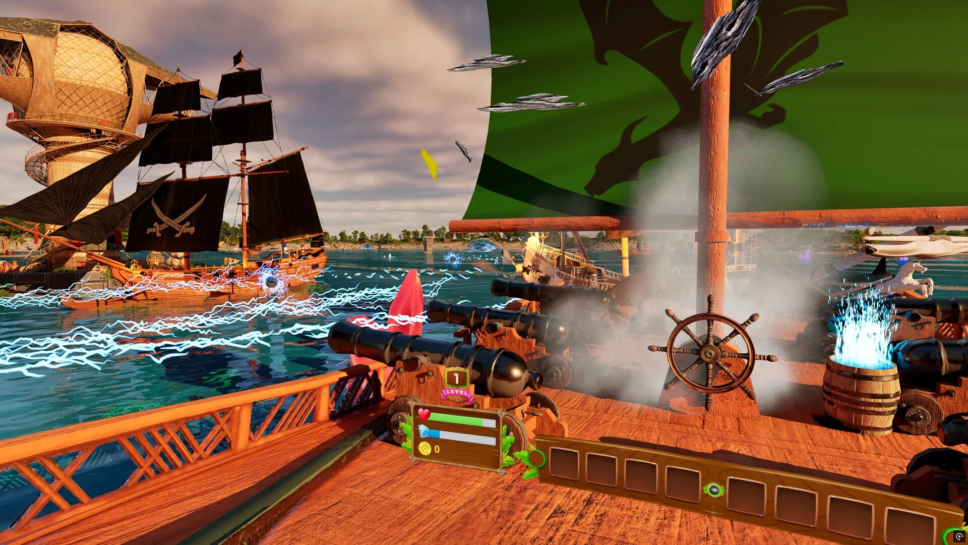 Изображение игры: Dragons Reef VR