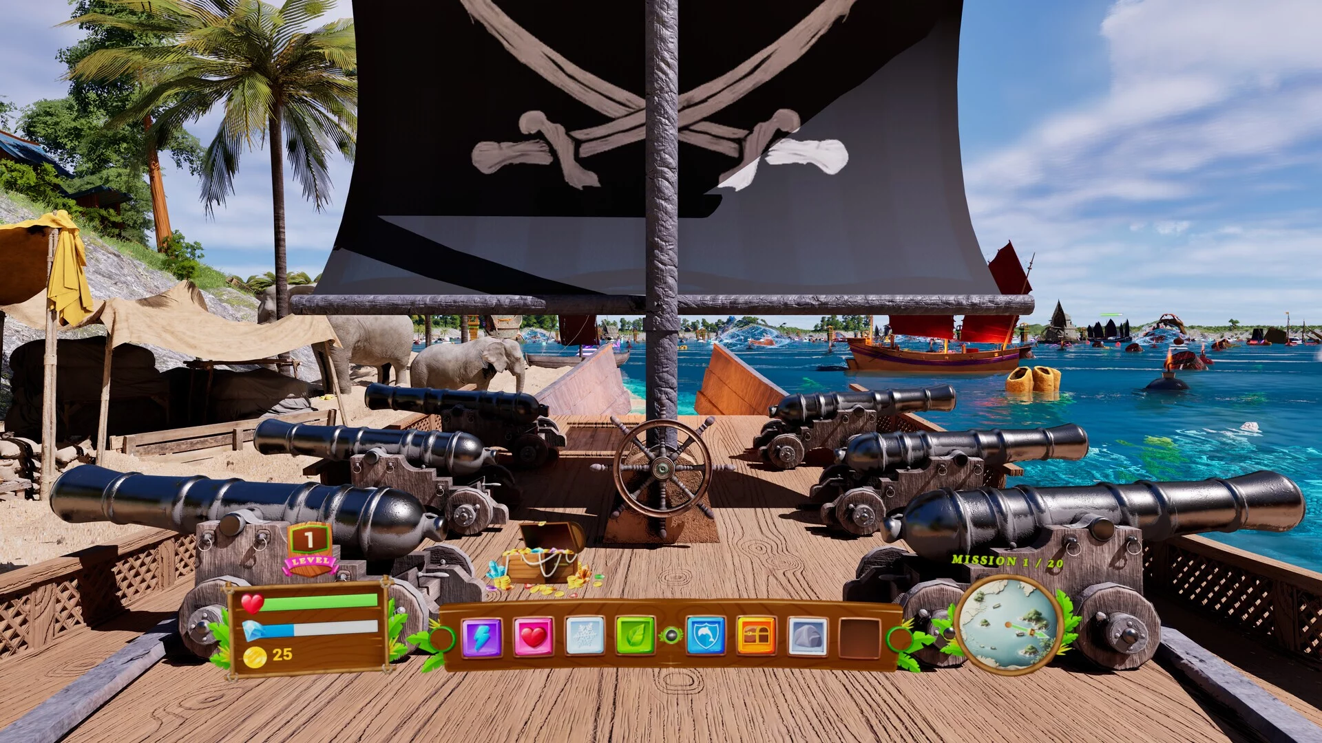 Изображение игры: Dragons Reef VR