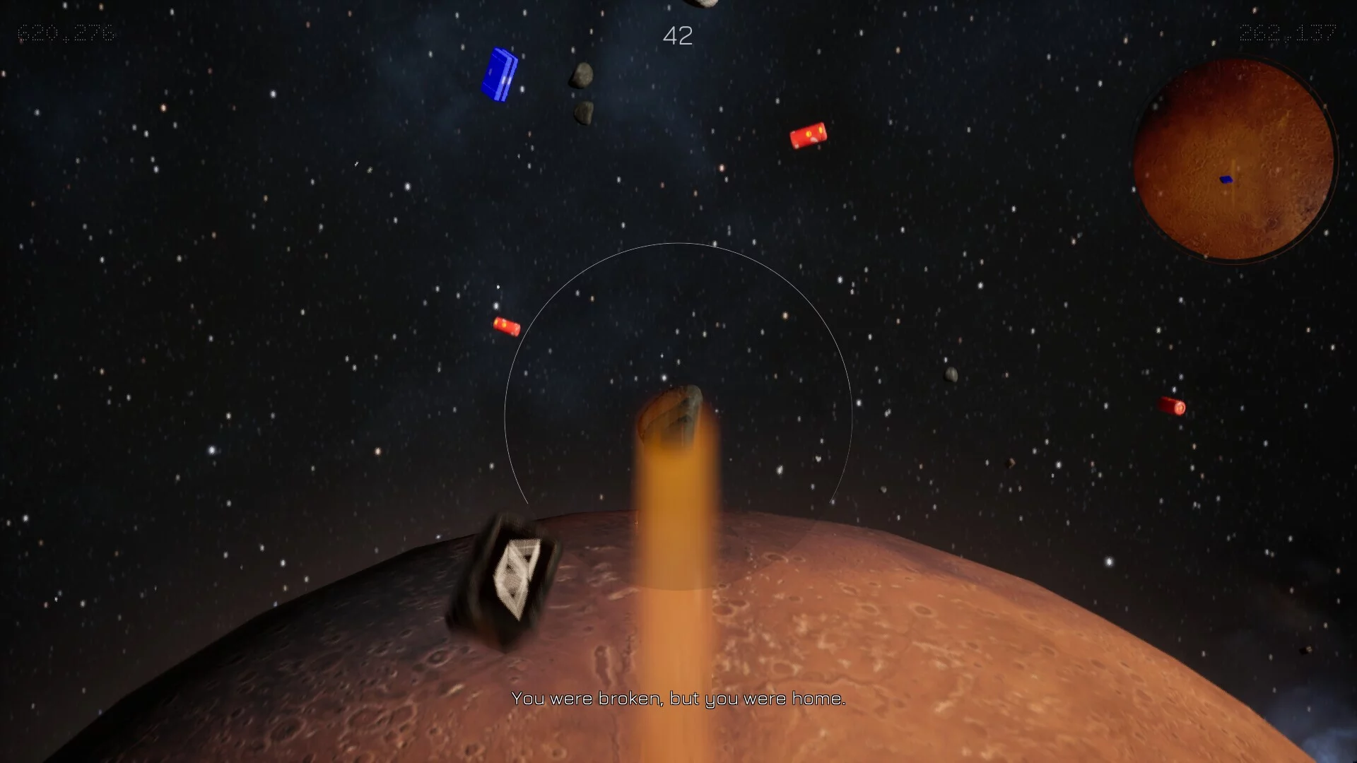Изображение игры: Asteroid Requiem