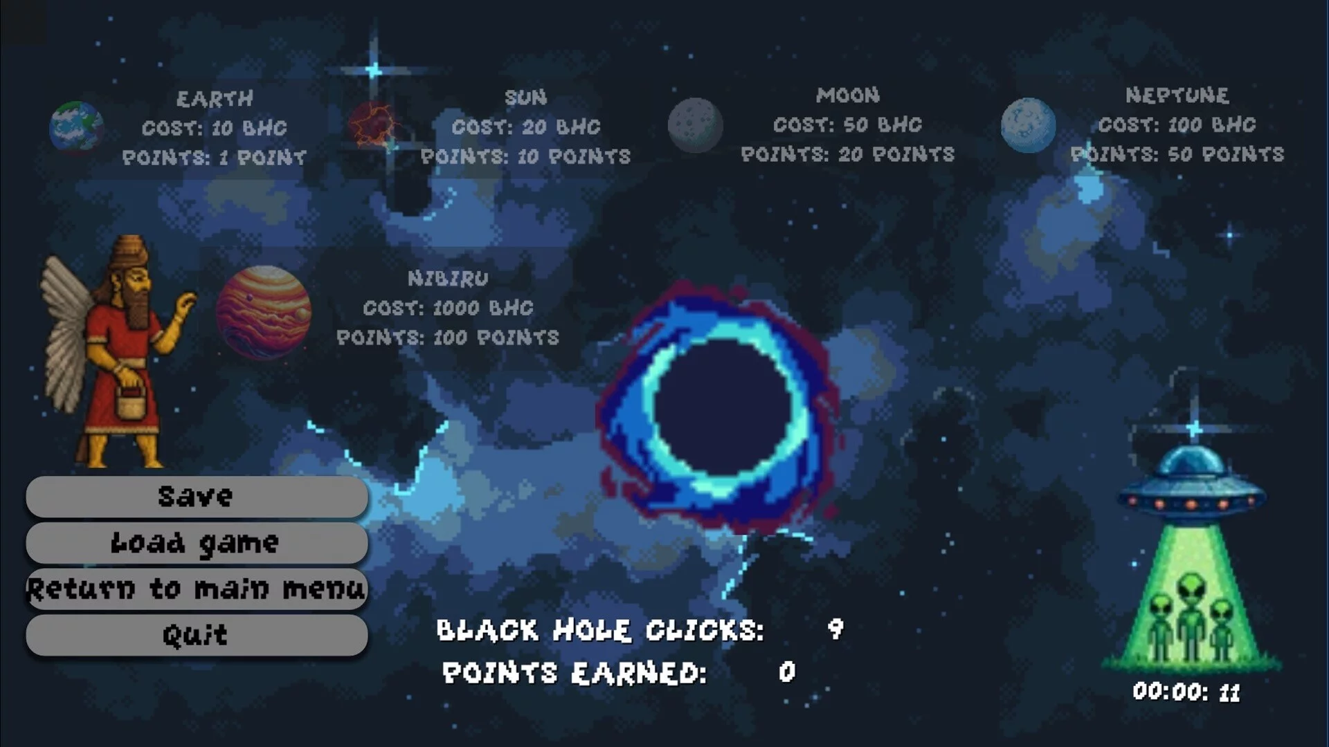 Изображение игры: Annunaki Clicker