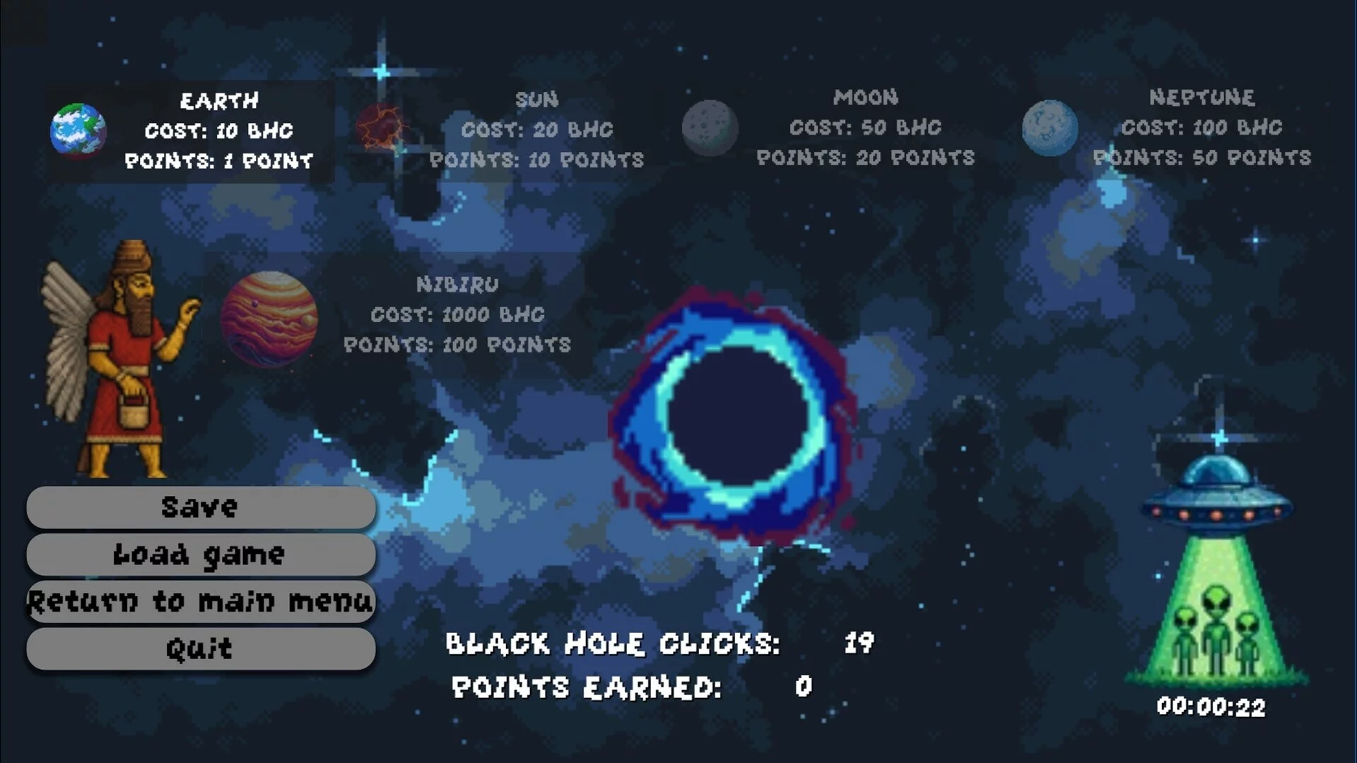 Изображение игры: Annunaki Clicker