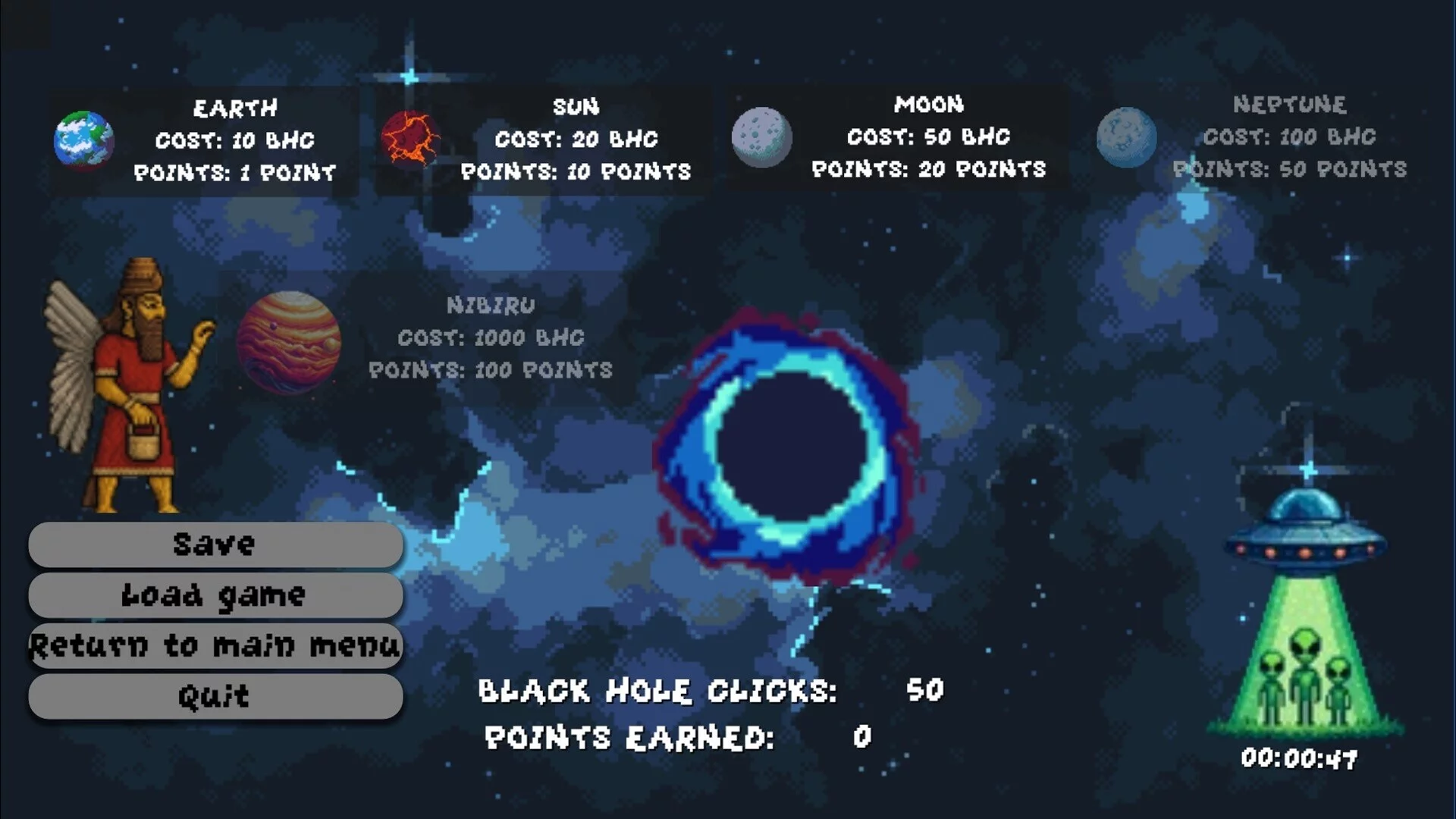 Изображение игры: Annunaki Clicker
