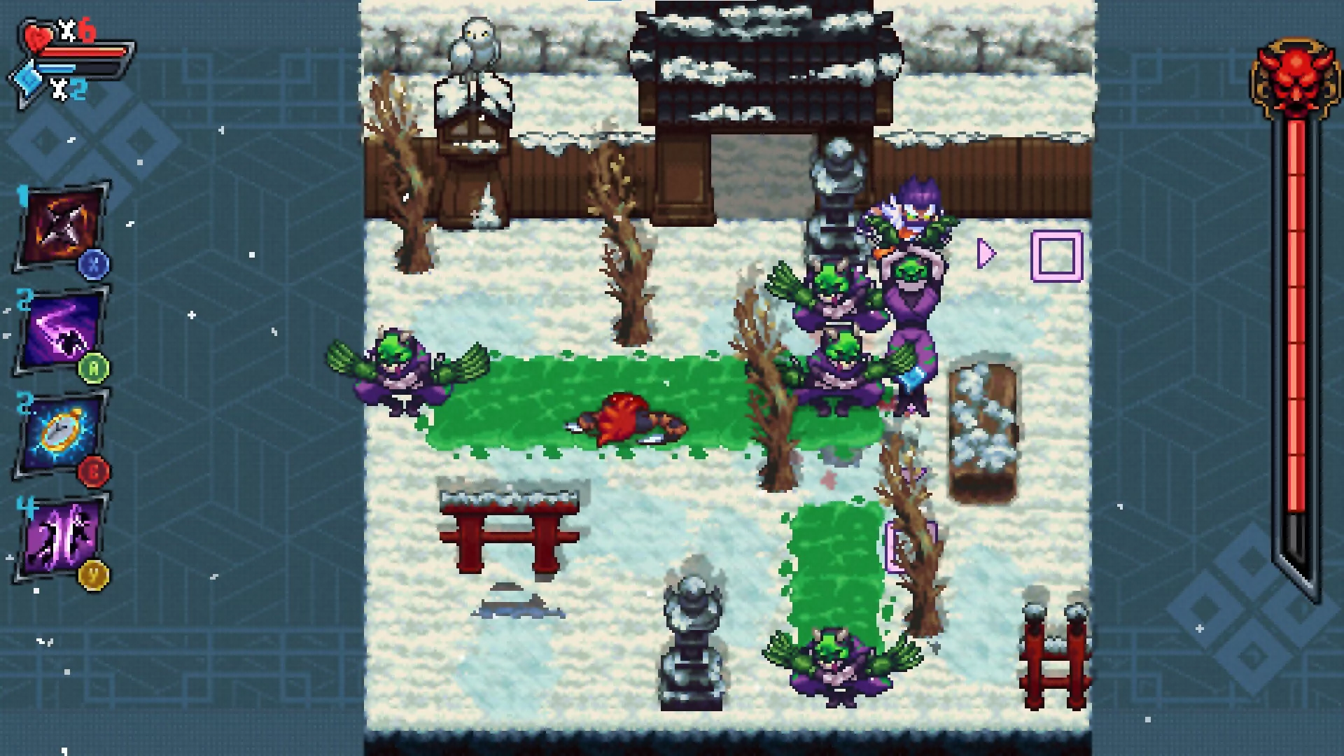Изображение игры: Arashi Gaiden