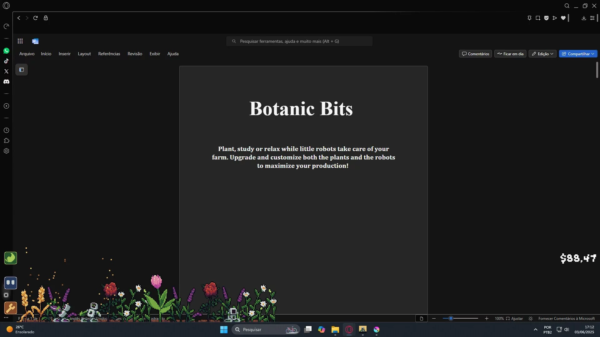 Изображение игры: Botanic Bits