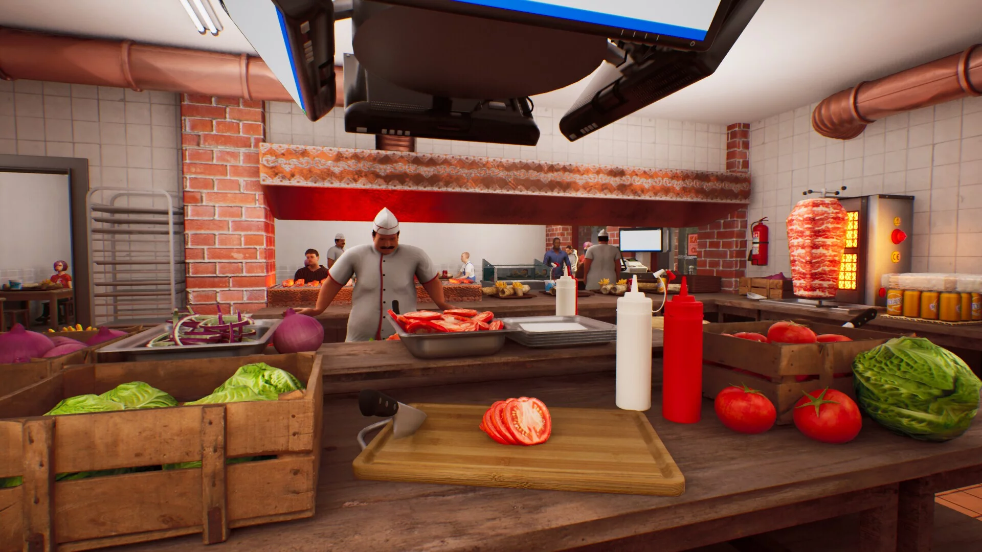 Изображение игры: Wrap House Simulator🌯 Prologue