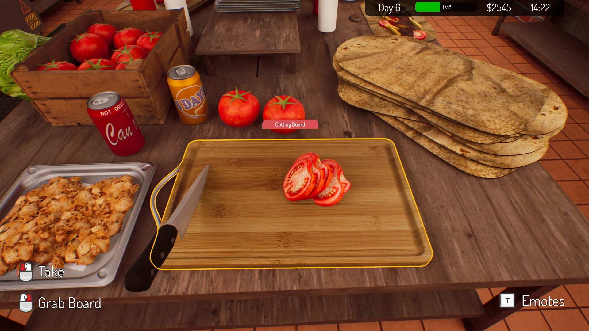 Изображение игры: Wrap House Simulator🌯 Prologue