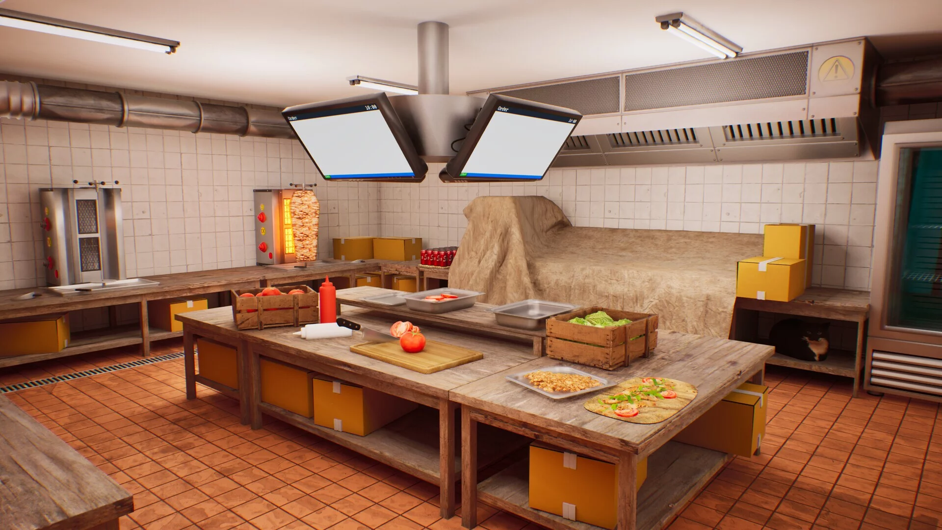 Изображение игры: Wrap House Simulator🌯 Prologue