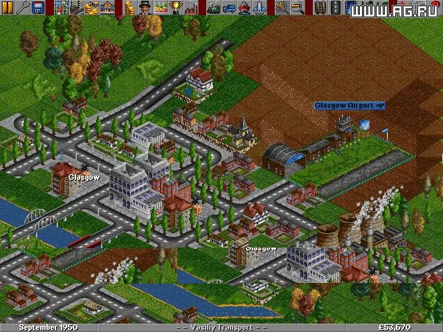 Изображение игры: Transport Tycoon Deluxe