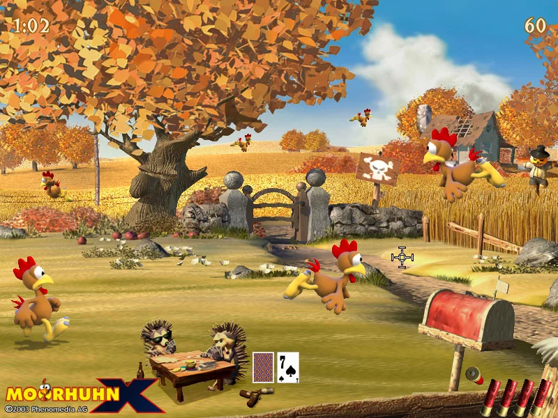 Изображение игры: Moorhuhn X