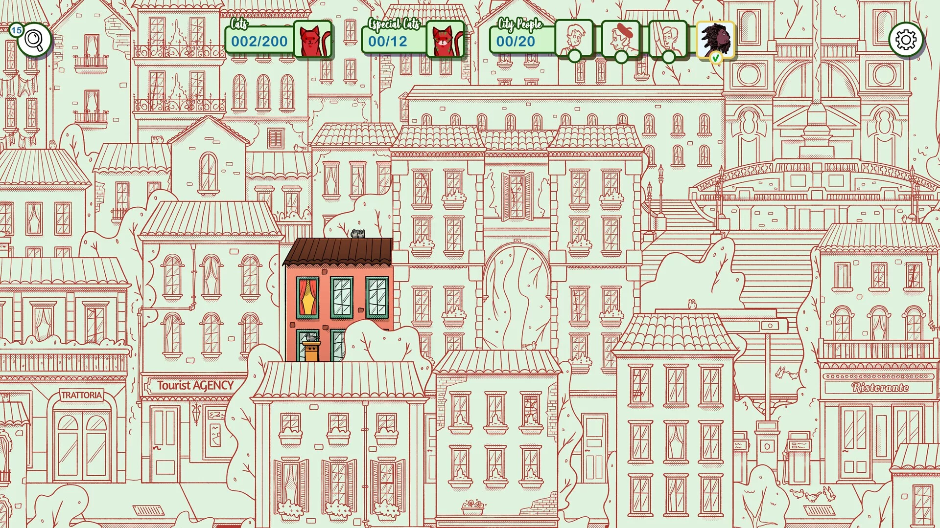 Изображение игры: Hidden Cats in Rome