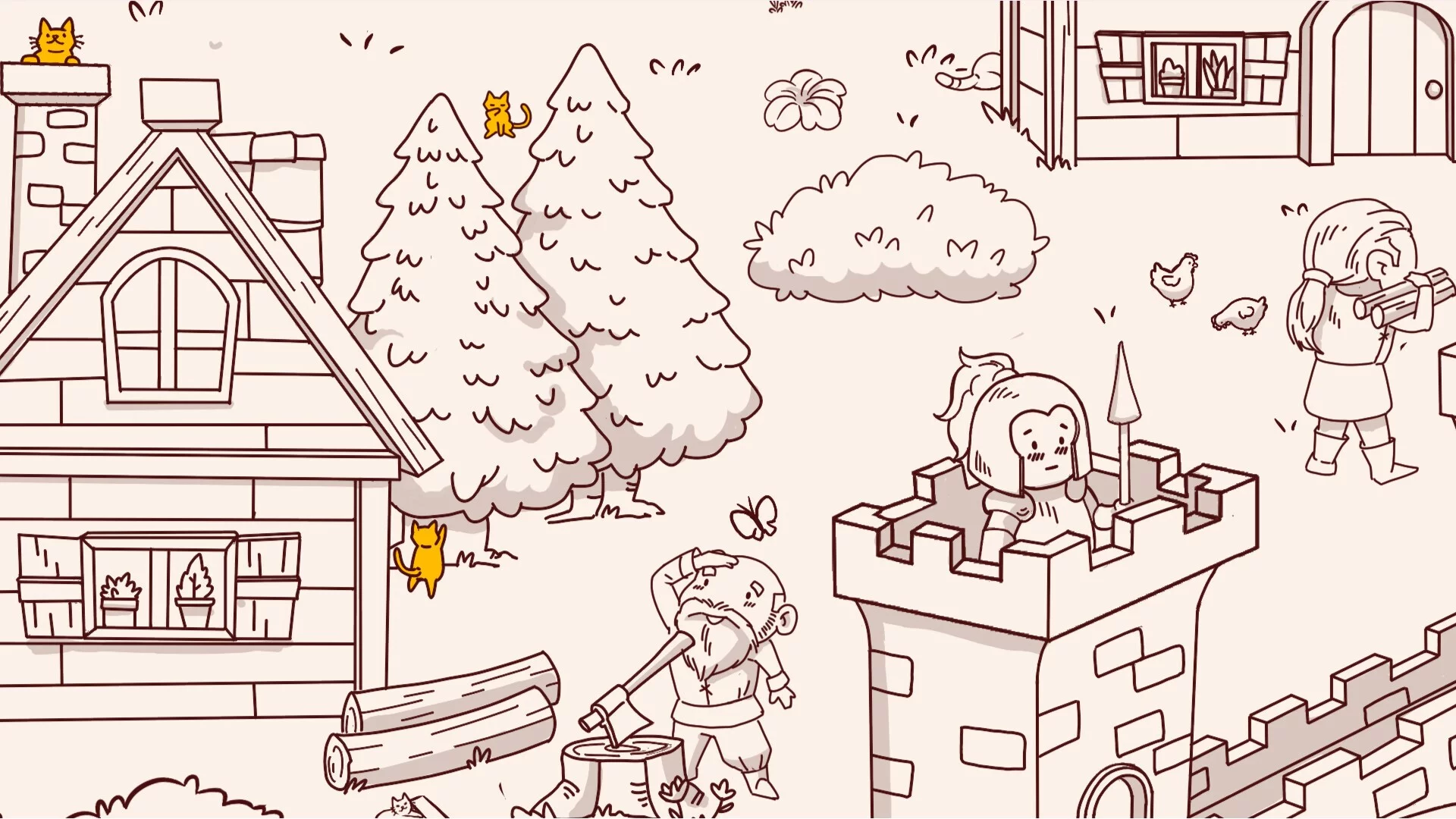 Изображение игры: Hidden Kittens: Kingdom of Cats