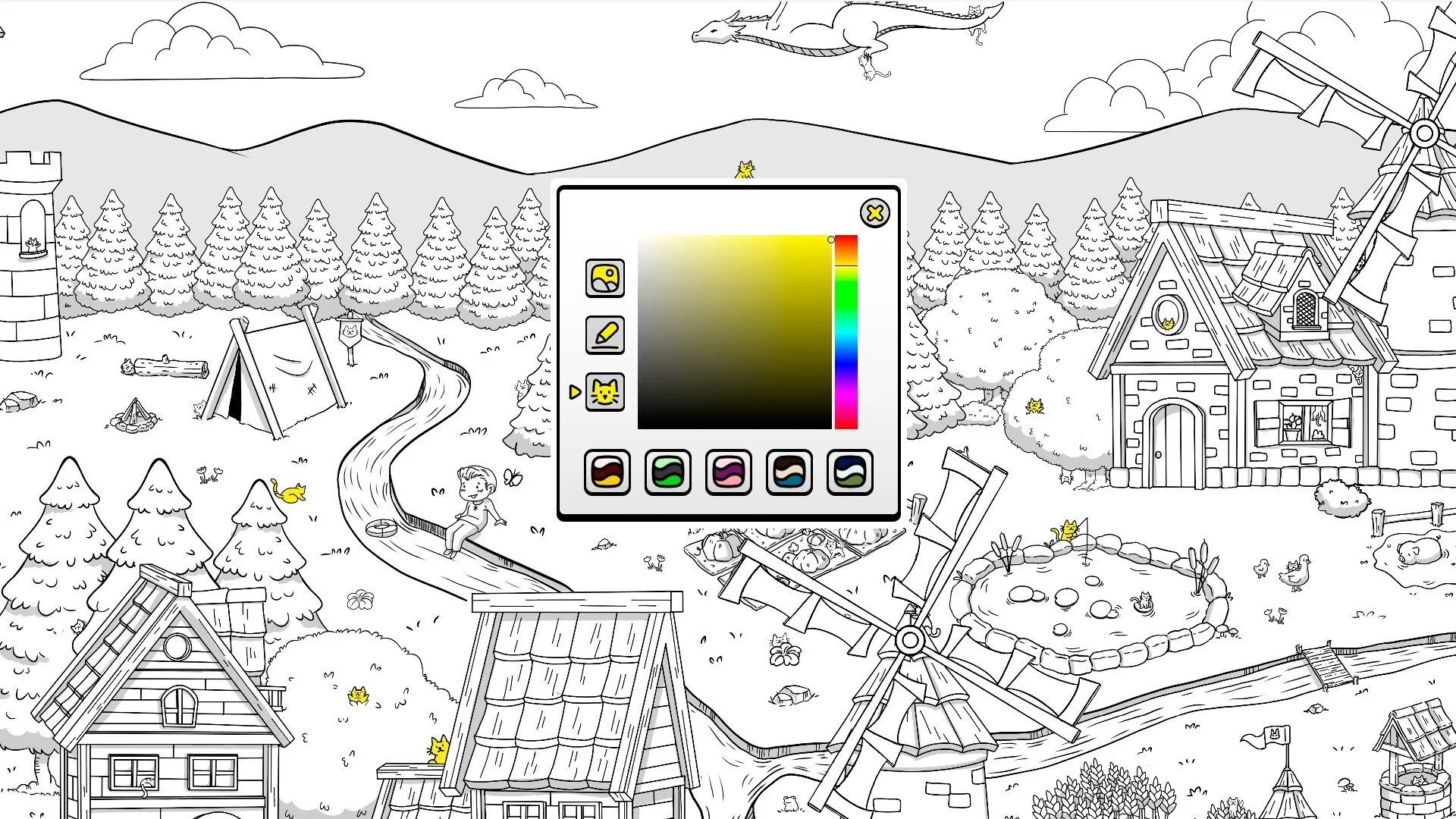 Изображение игры: Hidden Kittens: Kingdom of Cats