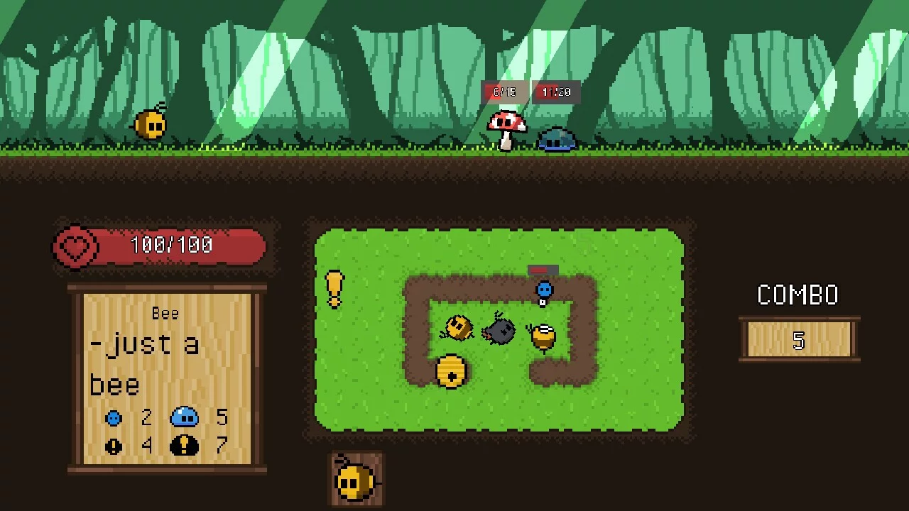 Изображение игры: Bumble Rumble