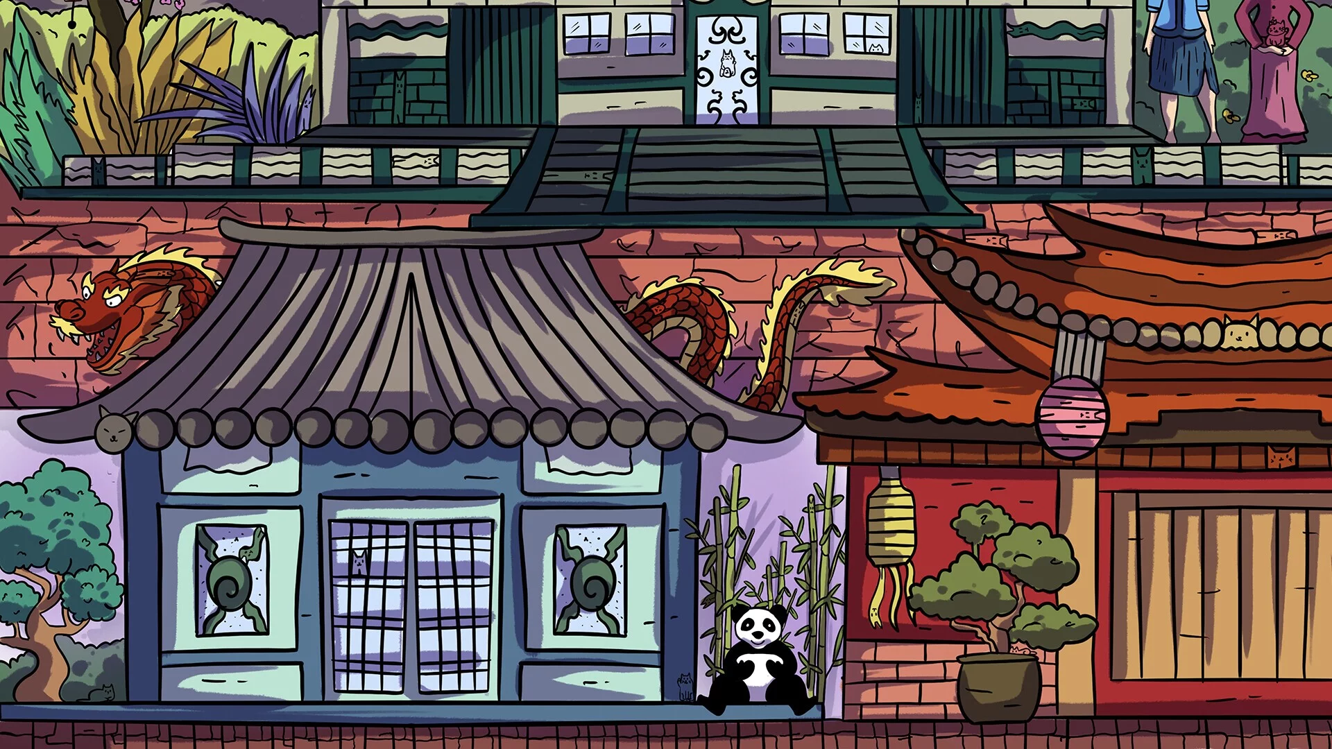 Изображение игры: 100 China Cats