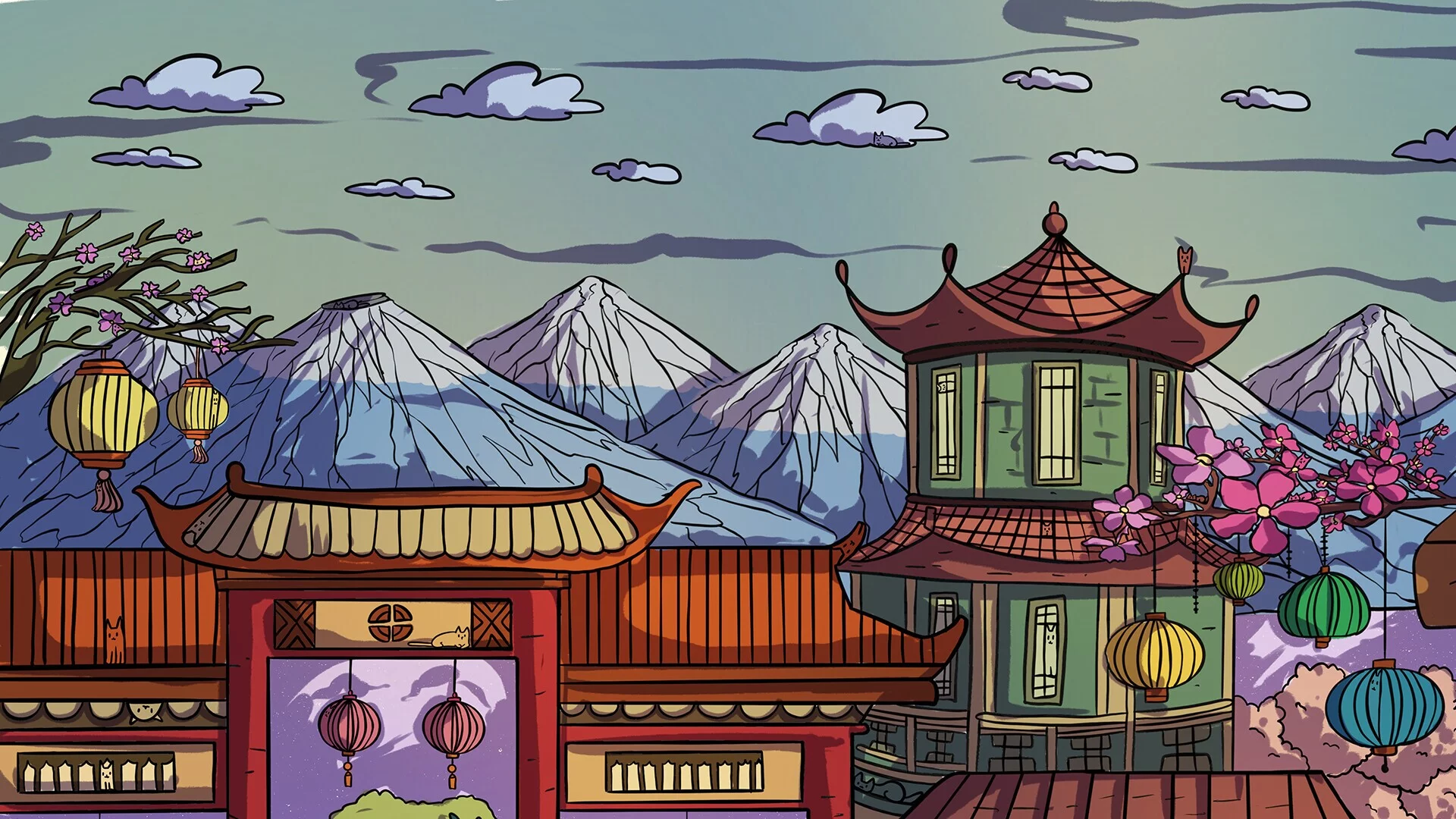 Изображение игры: 100 China Cats