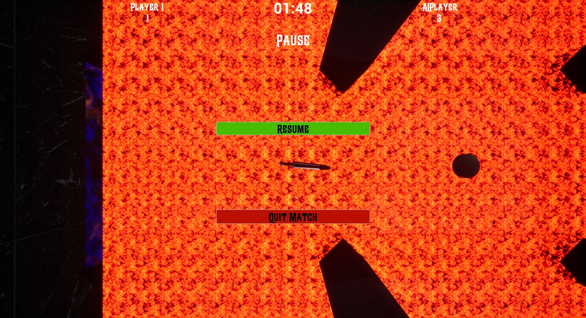 Изображение игры: Sword Hockey