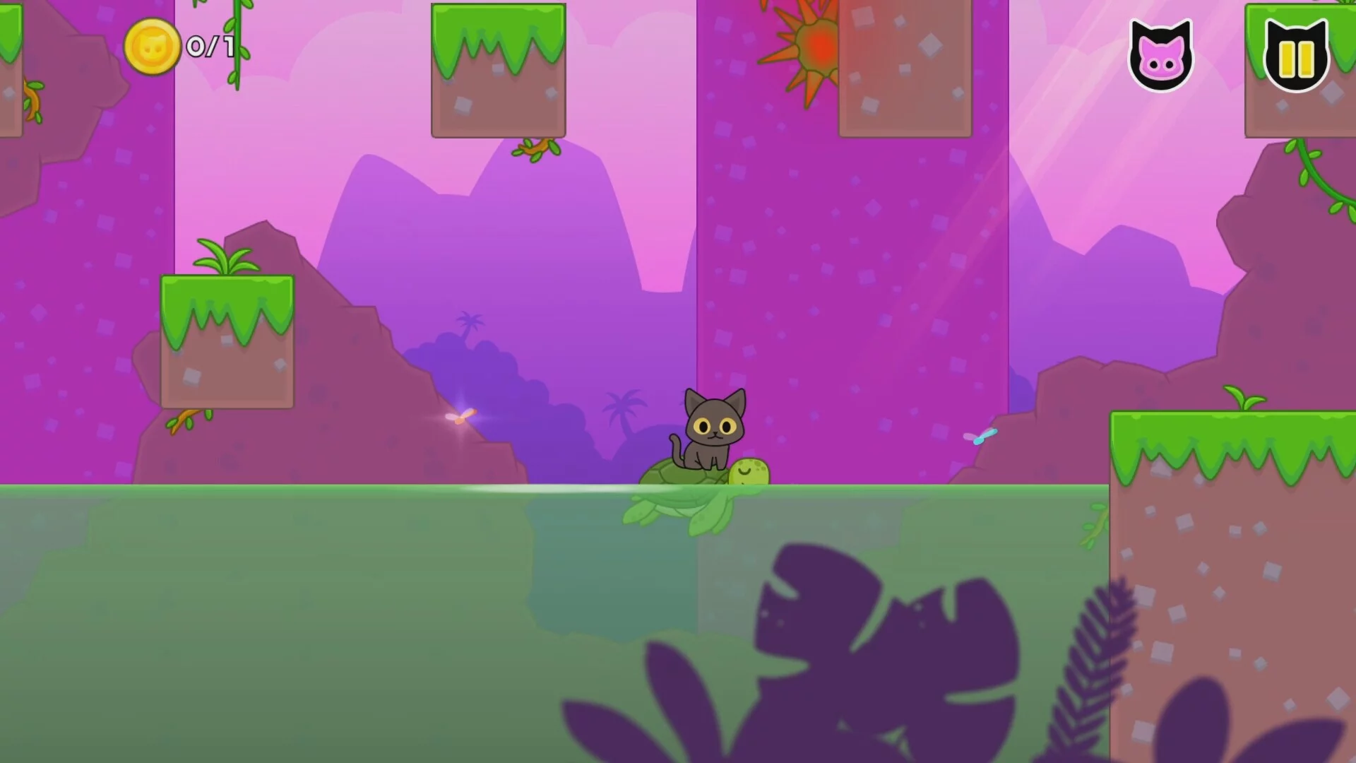 Изображение игры: Kitty Loves Birds