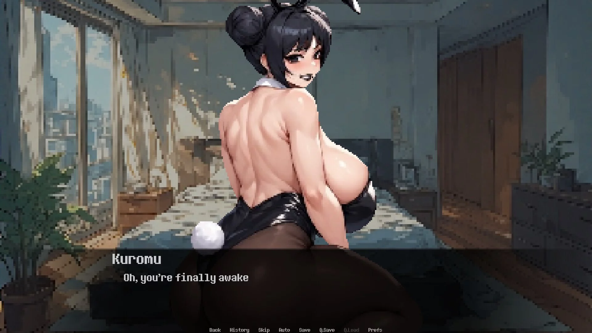 Изображение игры: Dominated by: Yandere Goth Bunny 2